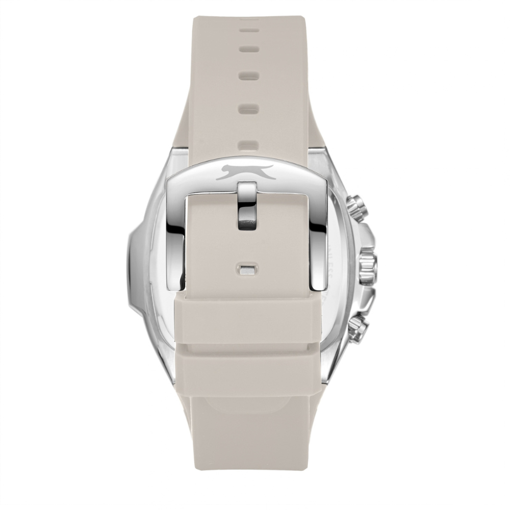 Slazenger Multifunction Grey Dial Men's Silicone Strap Watch SL.09.2643.2.366