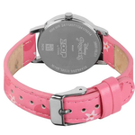 Zoop Disney Snow White Analog Watch with Silver Dial & Pink Strap for Girls 26052SL01