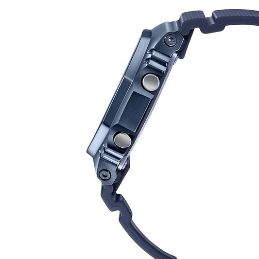 Casio G-Shock Dark Blue IP Blue Men's Watch G1162 GM-2100N-2ADR