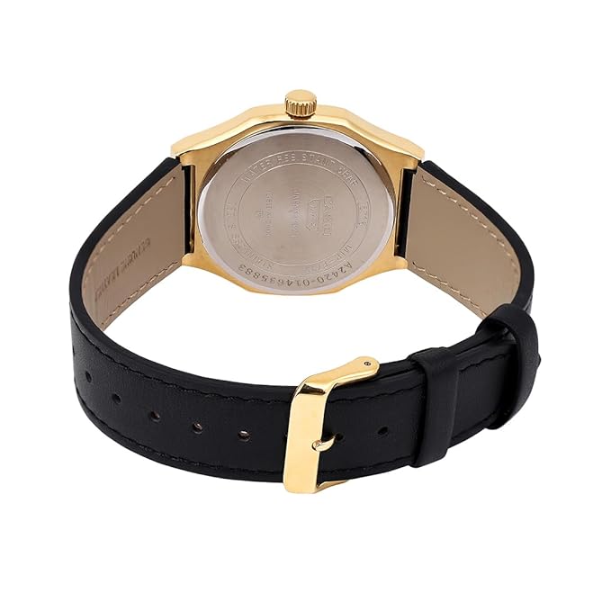 Casio Enticer Gold Dial Men Watch A2420 MTP-E735GL-1AVDF