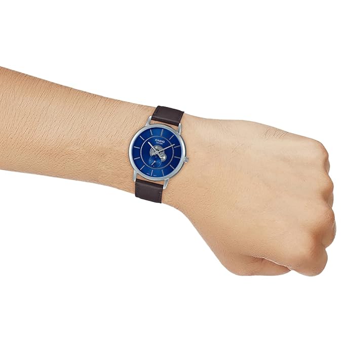 Casio Enticer Analog Blue Dial Men’s Watch –(A2131) MTP-B130L-2AVDF