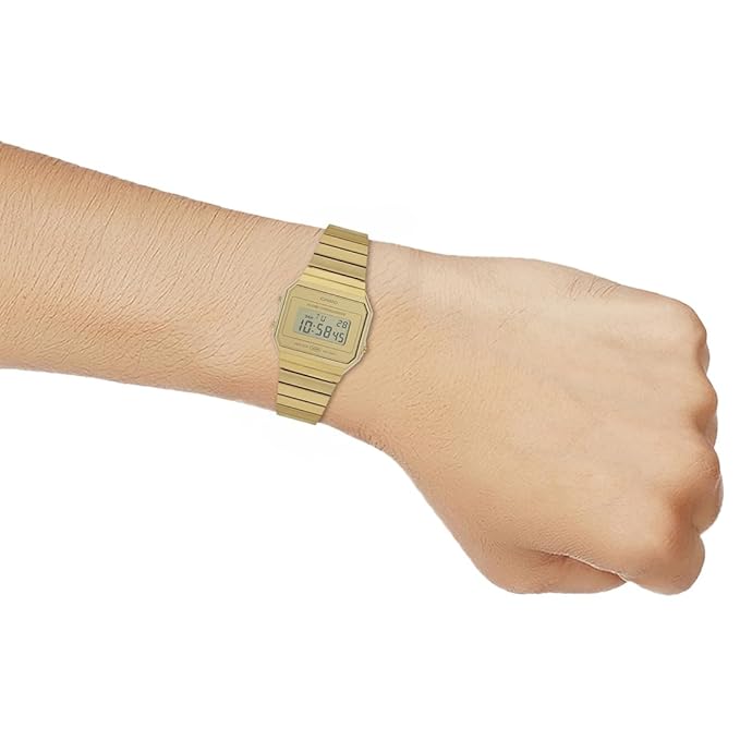 Casio Vintage Gold Unisex Watch D347 A700WEVG-9ADF