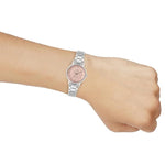 Casio Enticer Pink Dial Women Watch A2423 LTP-VT03D-4BDF