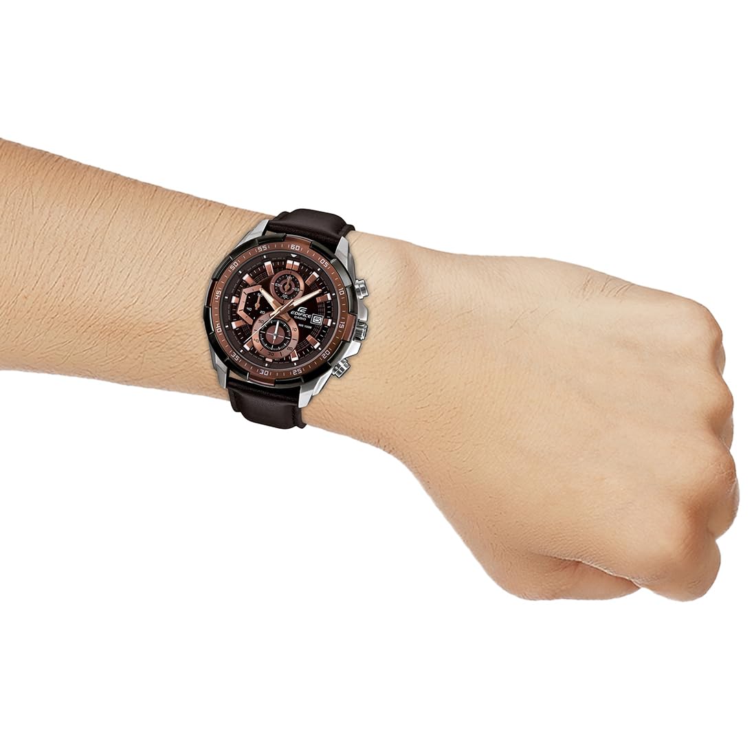 Casio EDifice Brown Dial Men's Watch EX194 EFR-539L-5AVUDF