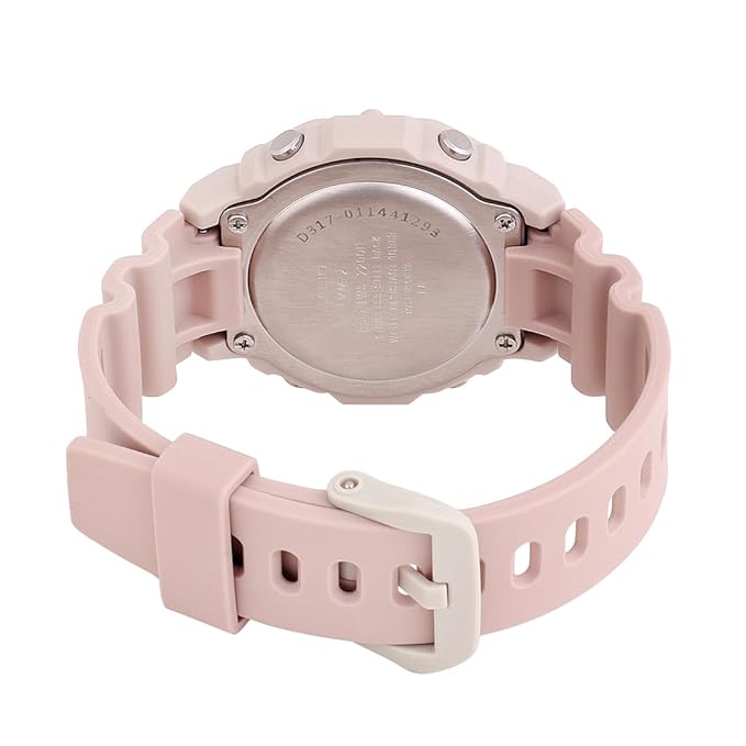 Casio Youth Pink Unisex Watch D317 LWS-2200H-4AVDF