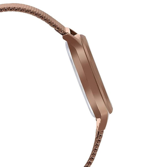 Casio Enticer Analogue Rose Gold Dial Women’s Watch – LTP-E157MR-9ADF (A1693)
