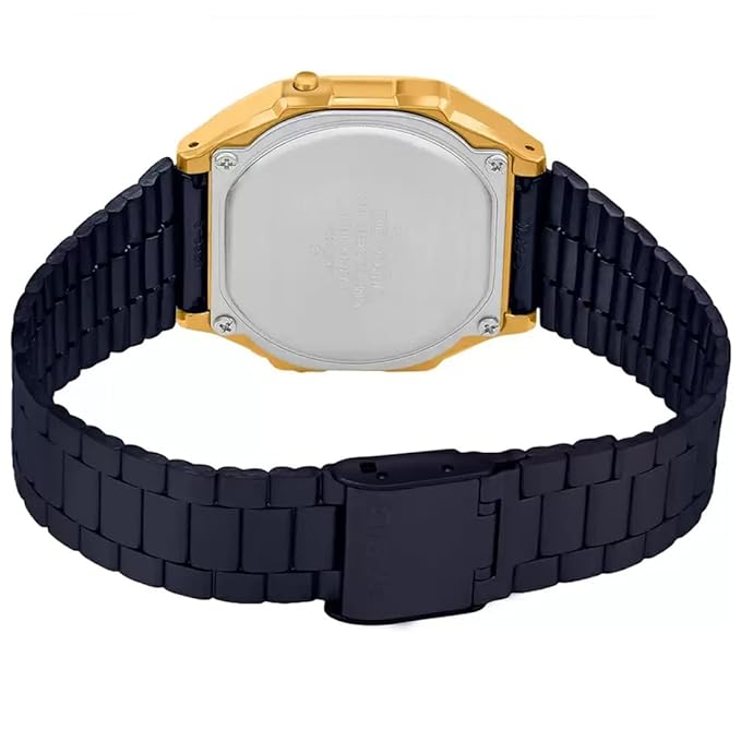 Casio Vintage Black Unisex Watch D148 A168WEGB-1BDF
