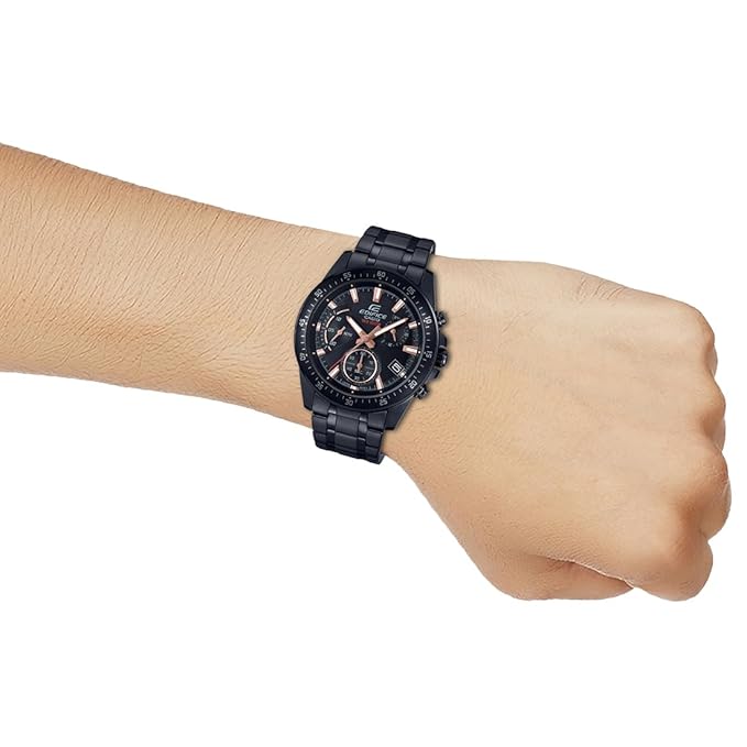 Casio Edifice Black Men Watch EX415 EFV-540DC-1BVUDF