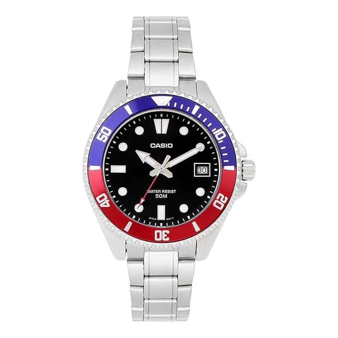 Casio Enticer Black Dial Men Watch A2197 MDV-10D-1A3VDF
