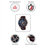 Casio Edifice Blue Dial Men Watch EX358 EFR-552GL-2AVUDF