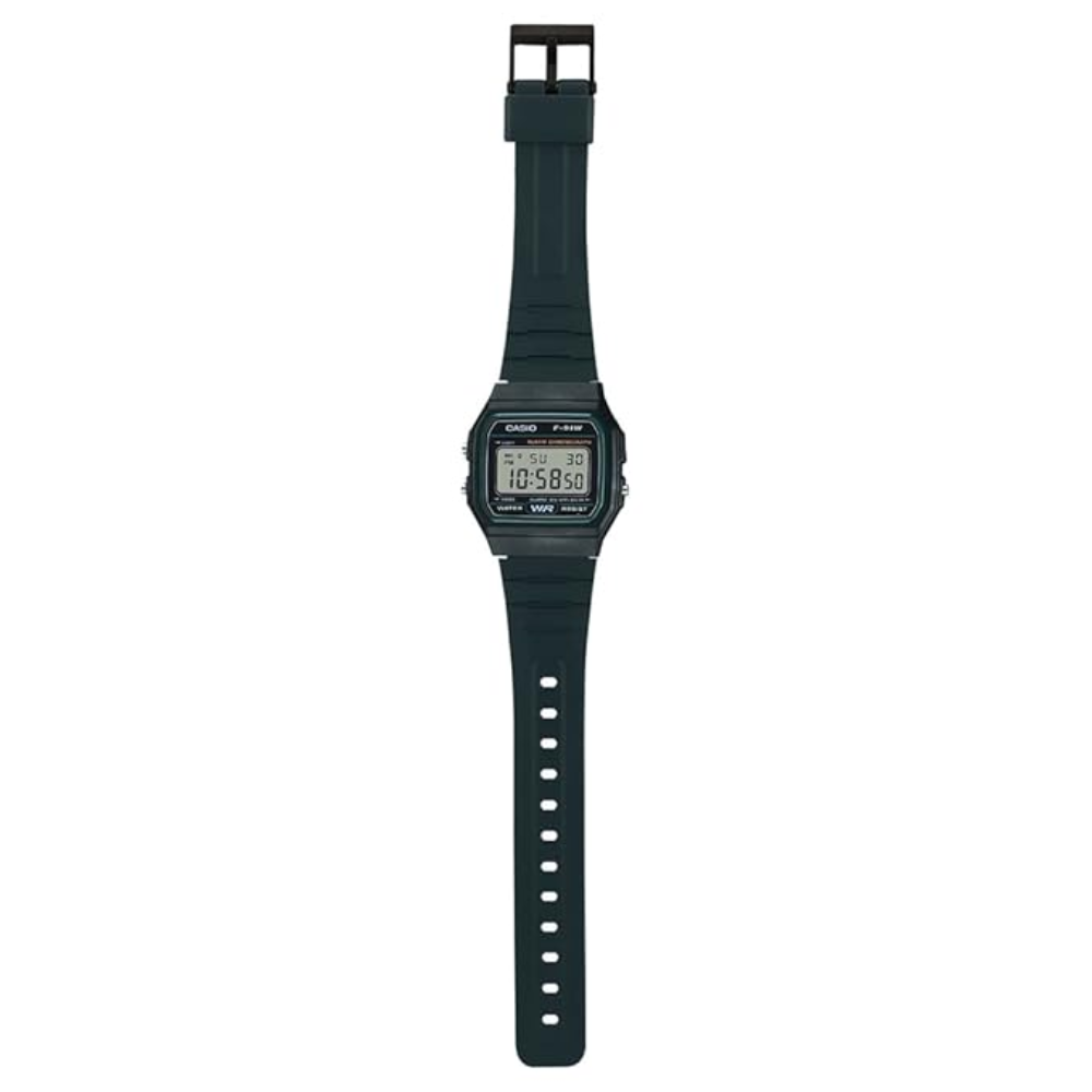 Casio Youth Black Unisex Watch D246 F-91W-3DG