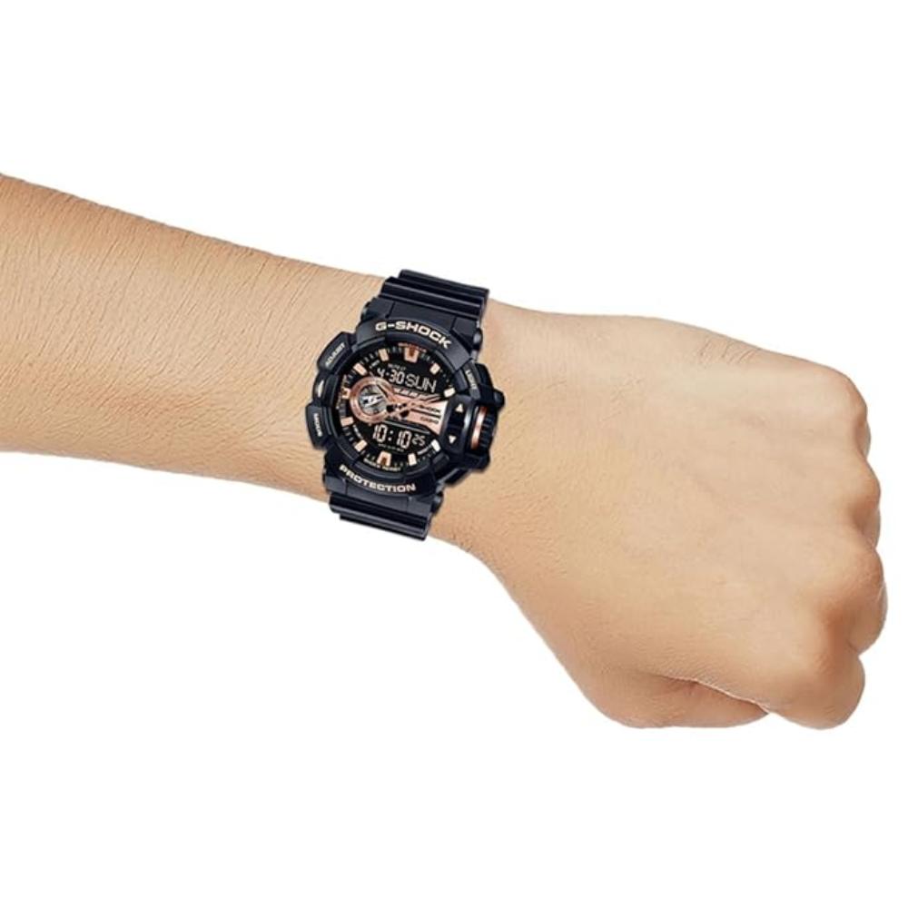 Casio G-Shock Black & Gold Men Watch G650 GA-400GB-1A4DR