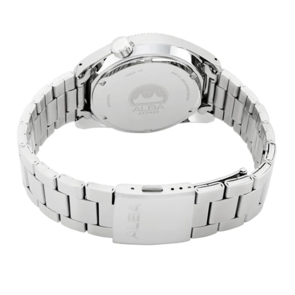 ALBA Active Black Dial Men's Watch AS9R71X1