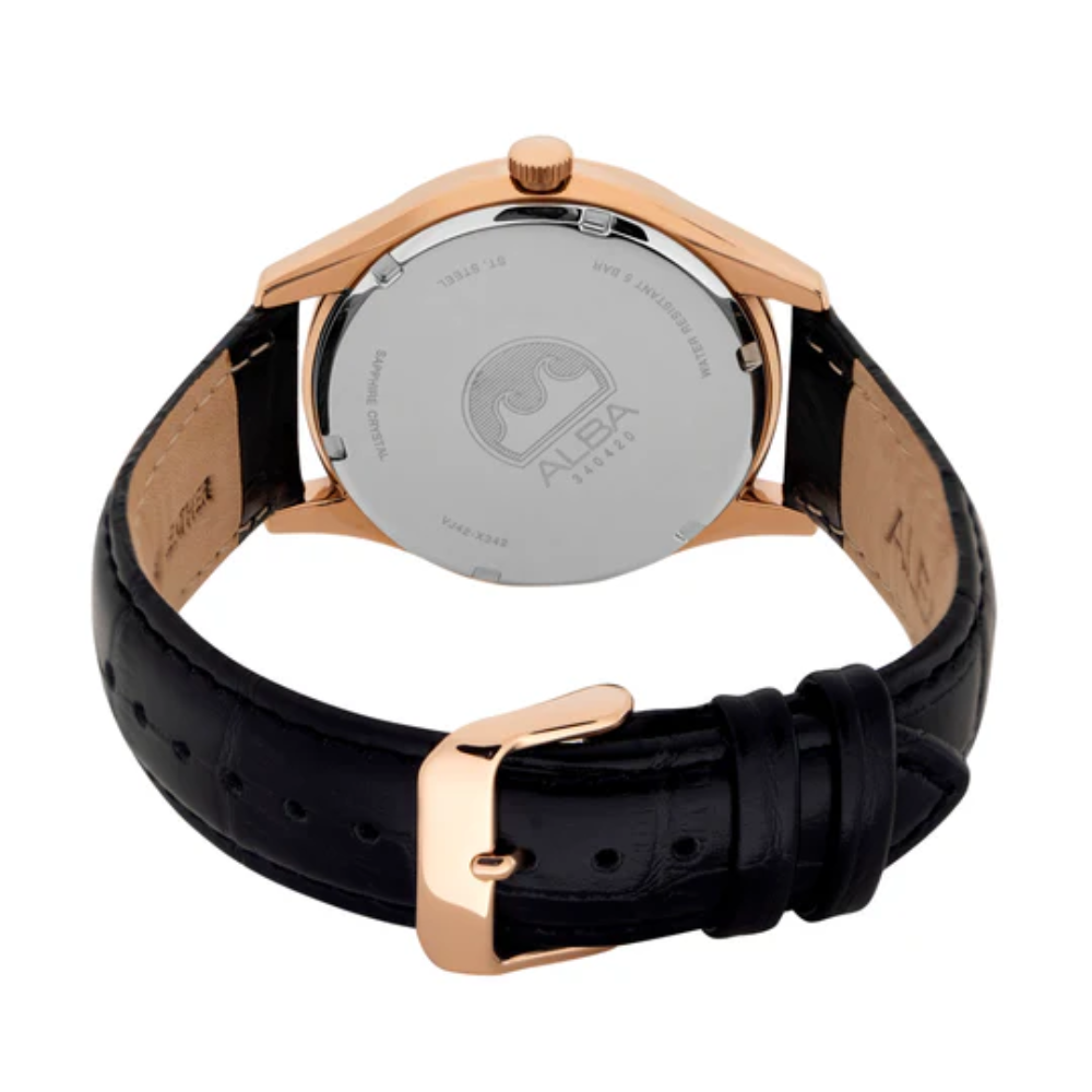 ALBA Asterix Black Dial Men's Watch AS9R22X1