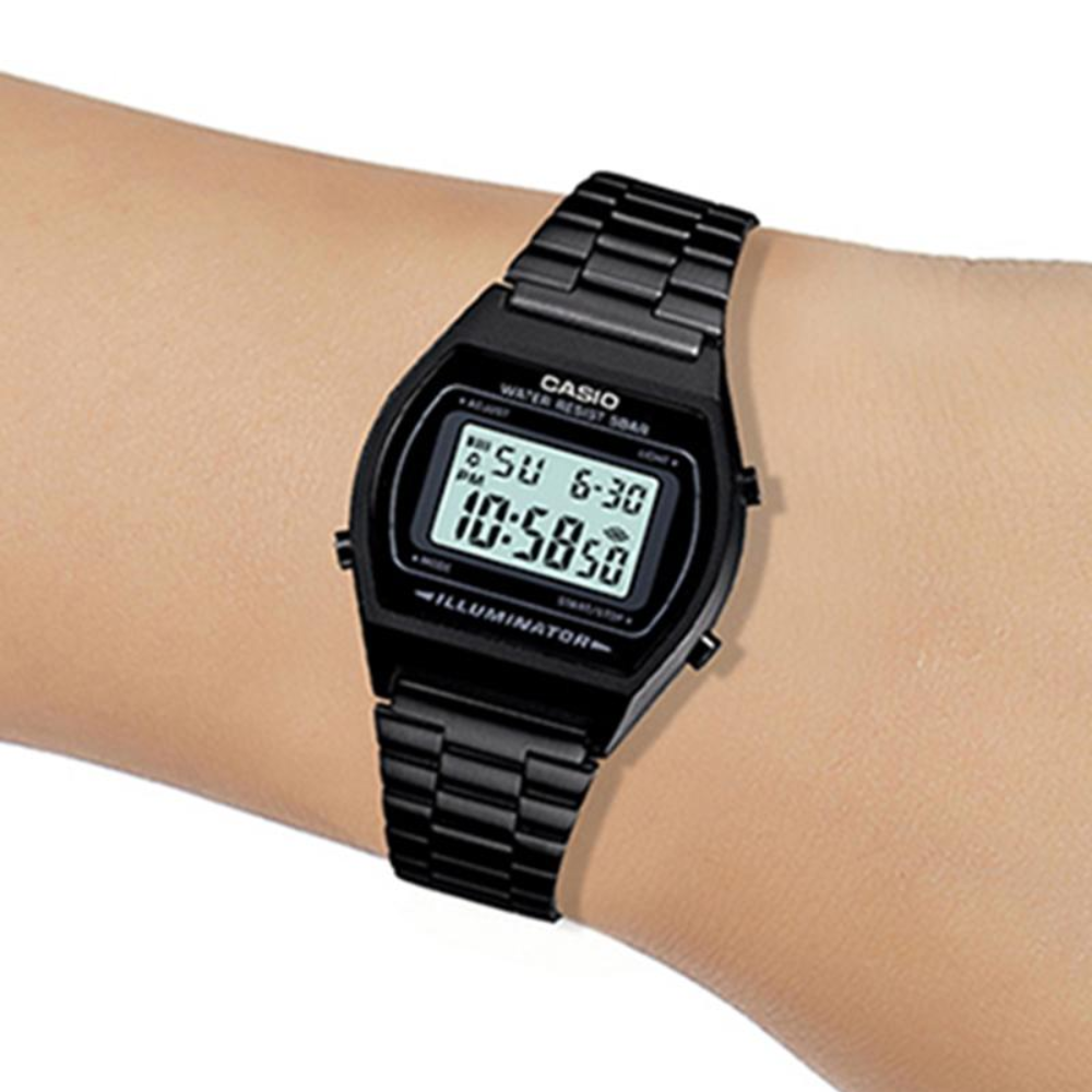 Casio Vintage Black Unisex Watch D180 B640WB-1ADF