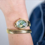 Just Cavalli Fiore Green Dial Women's Watch JC1L390M0035
