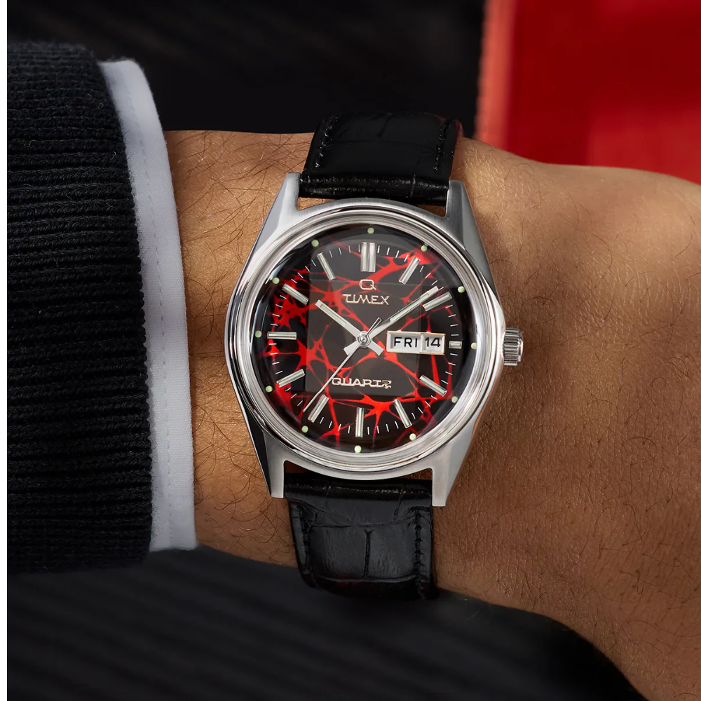 Q Timex Red Vega Red Dial Men's Watch TW2Y55700UJ