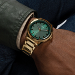 Guess Gold Tone Gold Men's Watch GW0626G2