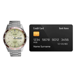 ALBA Cream Dial Unisex Watch AL4597X1