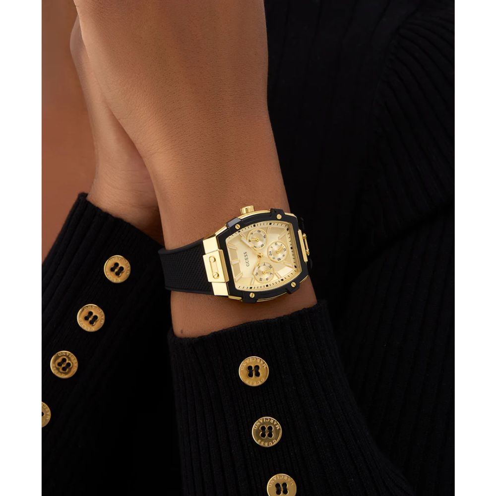 GUESS Black Gold Tone Women's Watch GW0945L2