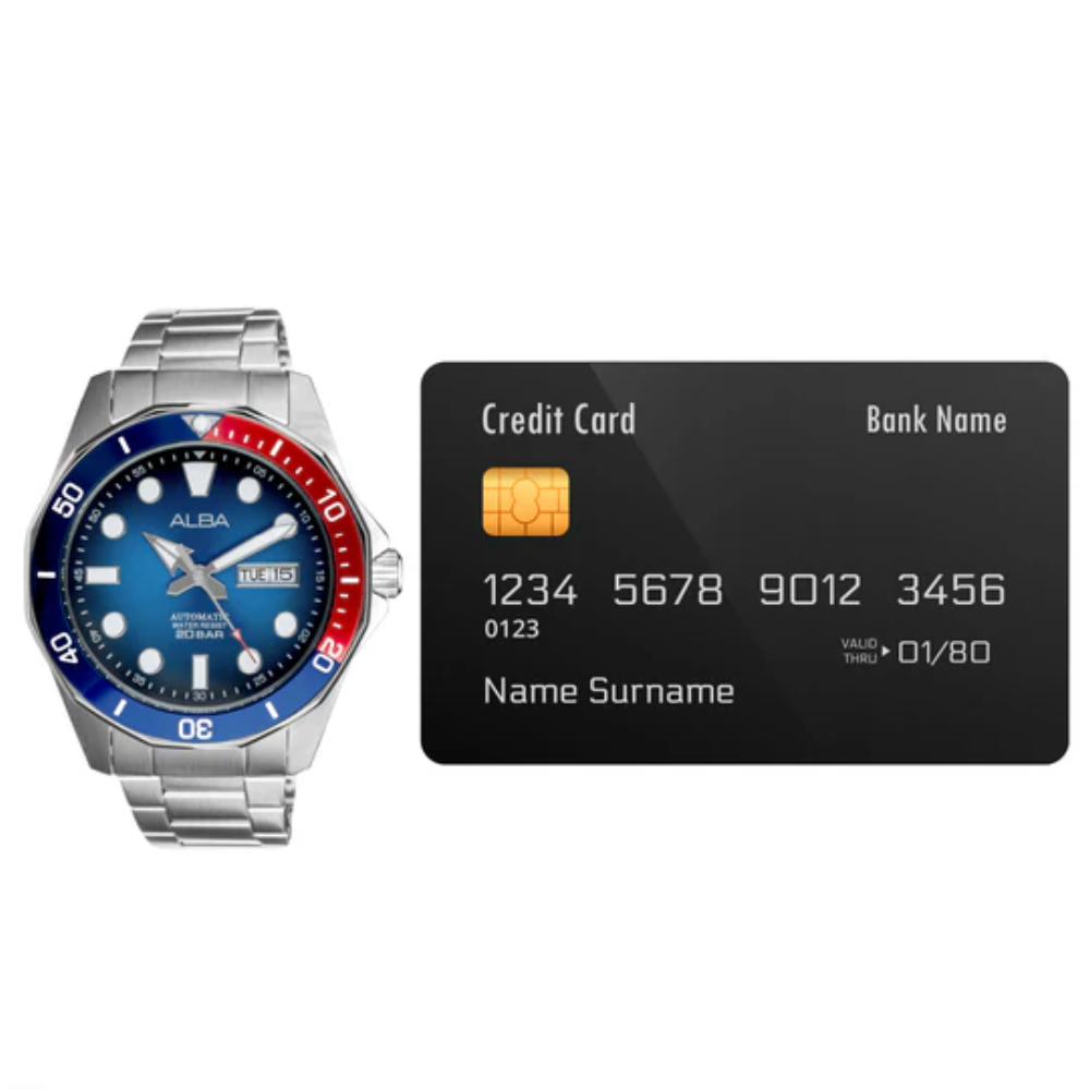 ALBA Automatic Blue Dial Men's Watch AL4541X1
