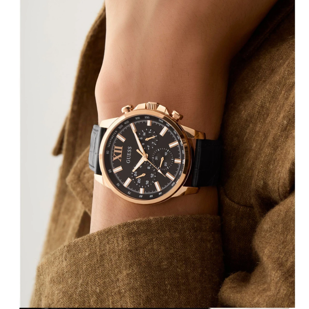 GUESS Walker Black Men Watch GW0901G5
