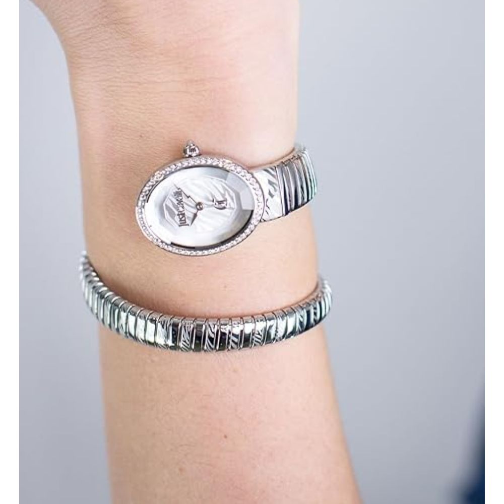 Just Cavalli Velina Silver Women's Watch JC1L353M0015