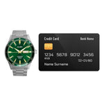 ALBA Mechanical Green Dial Men's Watch AL4589X1