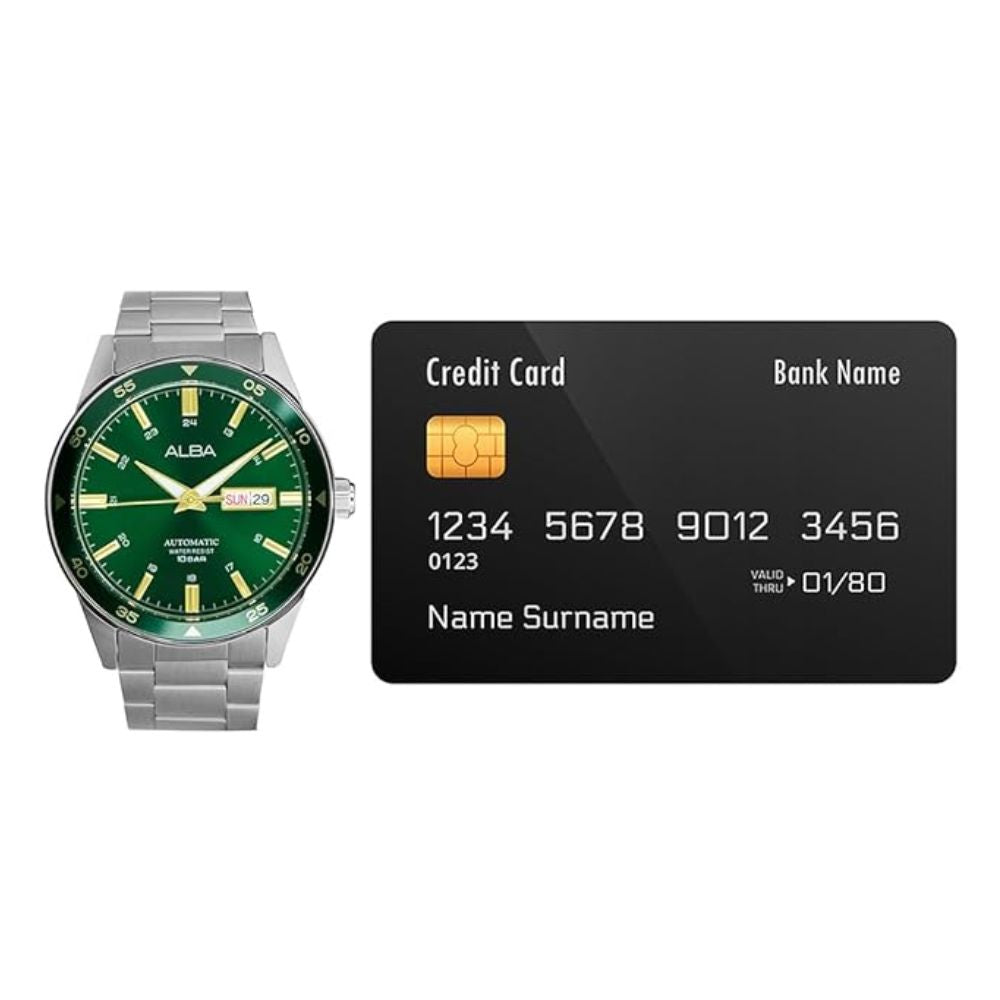 ALBA Mechanical Green Dial Men's Watch AL4589X1