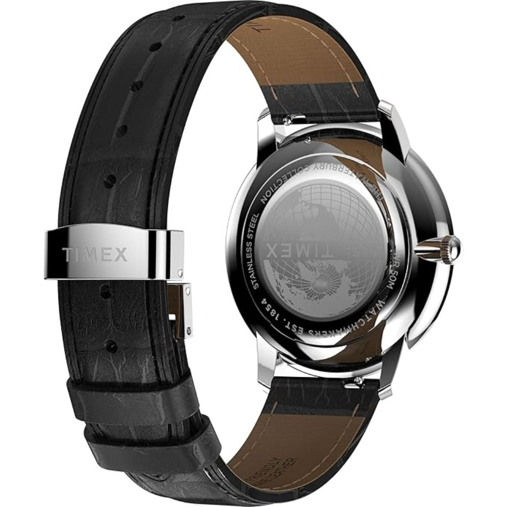 TIMEX Waterbury Metropolitan Silver Men's Watch TW2Y23100IK