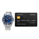 ALBA Active Blue Dial Men's Watch AG8N47X1