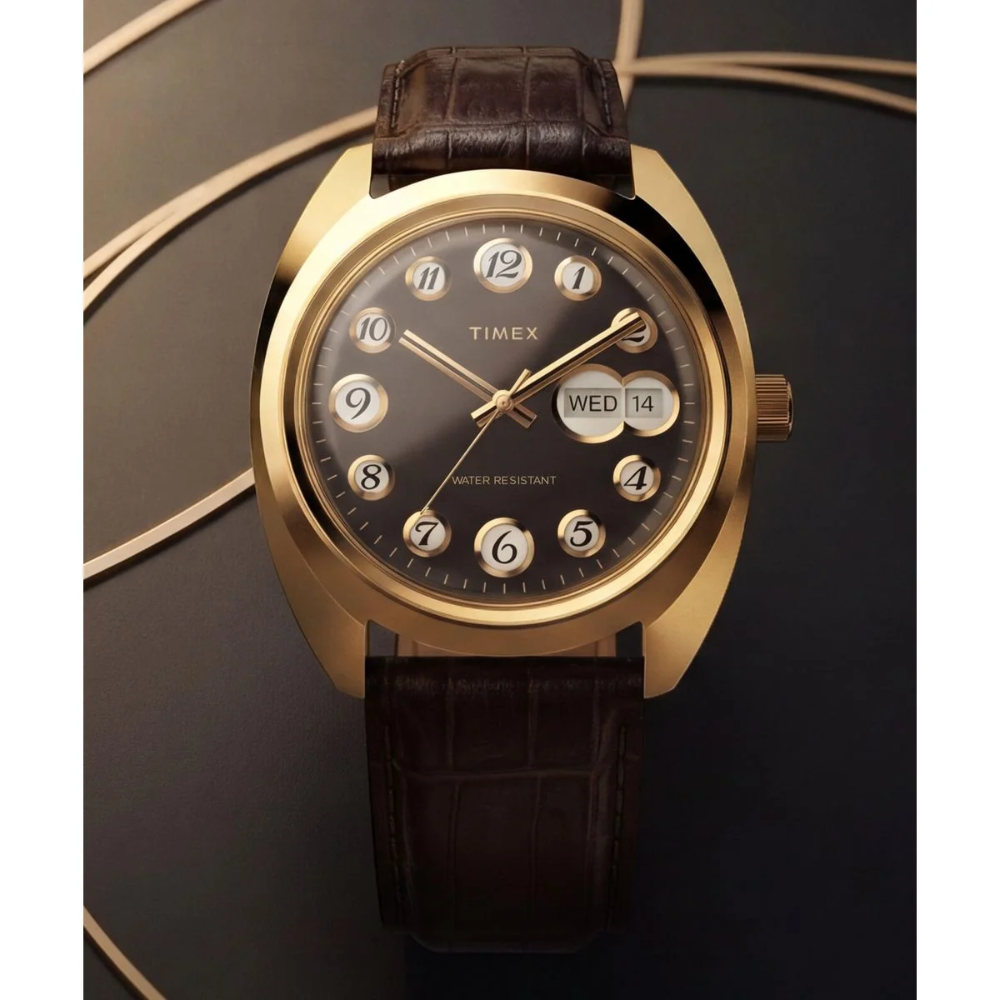 Timex 1976 Rotary Phone Black Dial Reissue Men Watch TW2Y82100UJ