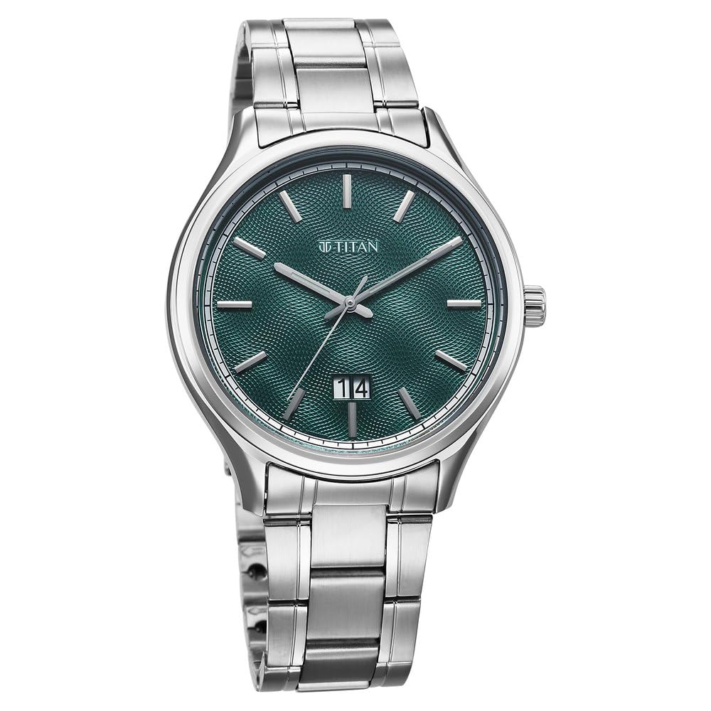 Titan Palette of Colours Green Dial Men's Watch 10033SM03