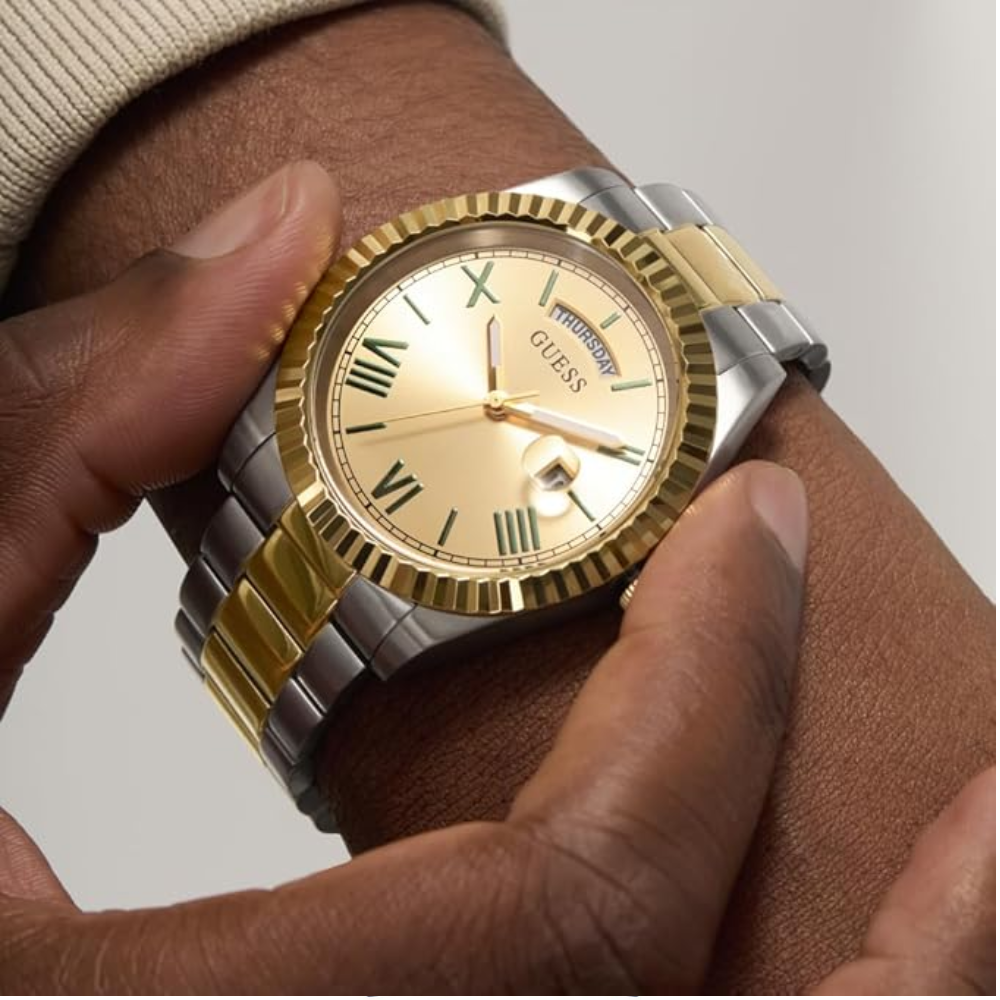 GUESS Connoisseur Champagne Men Watch GW0265G14
