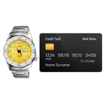 ALBA Yellow Dial Men's Watch AL4567X1