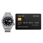 ALBA Black Dial Men's Watch AL4561X1