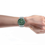 ALBA Day-Date Forest Green Dial Men's Watch AL4737X1