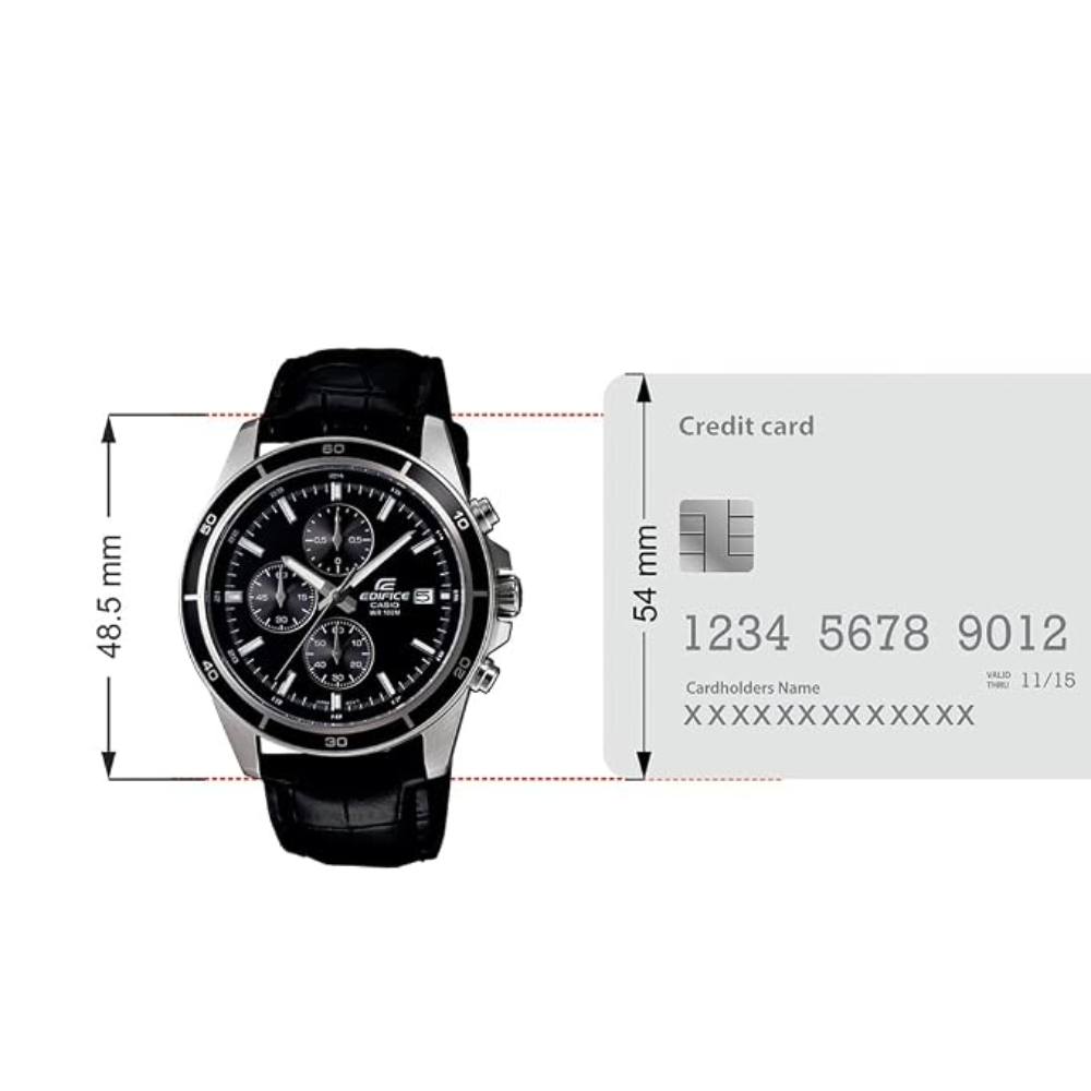 Casio Edifice Black Men Watch EX096 EFR-526L-1AVUDF
