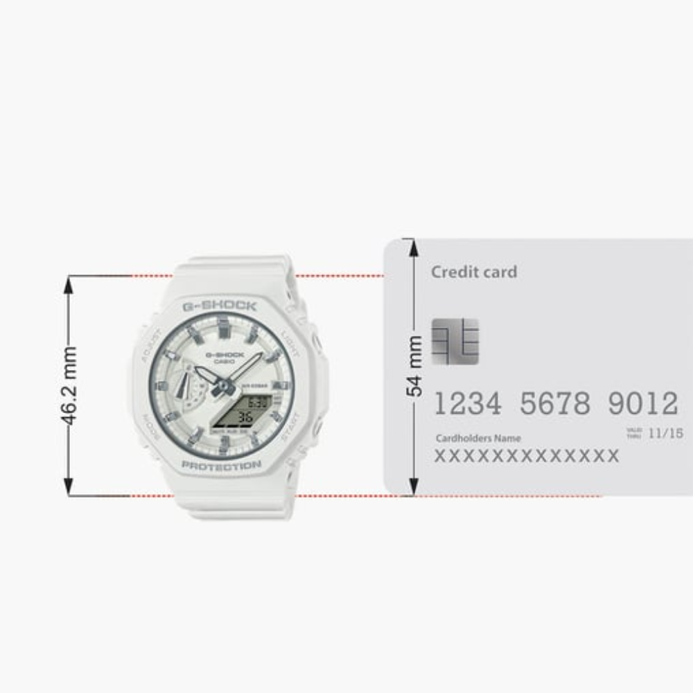 CASIO G-Shock White Men Watch G1110 - GMA-S2100-7A