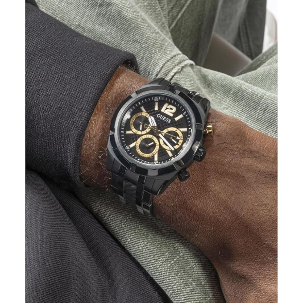 Guess Black Men's Watch GW0714G4