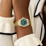 GUESS Round Teal Dial Women's Watch GW0841L9