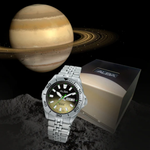 ALBA Planet Saturn Inspired Silver Men's Watch AV3585X1