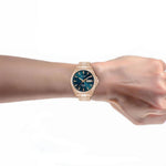 ALBA Copper Bezel Teal Dial  Men's Watch AL4780X1