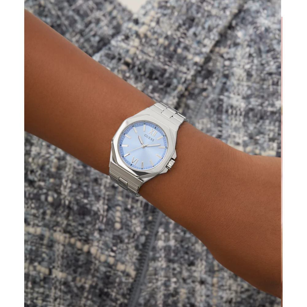 GUESS Silver Tone Women Watch GW0873L1