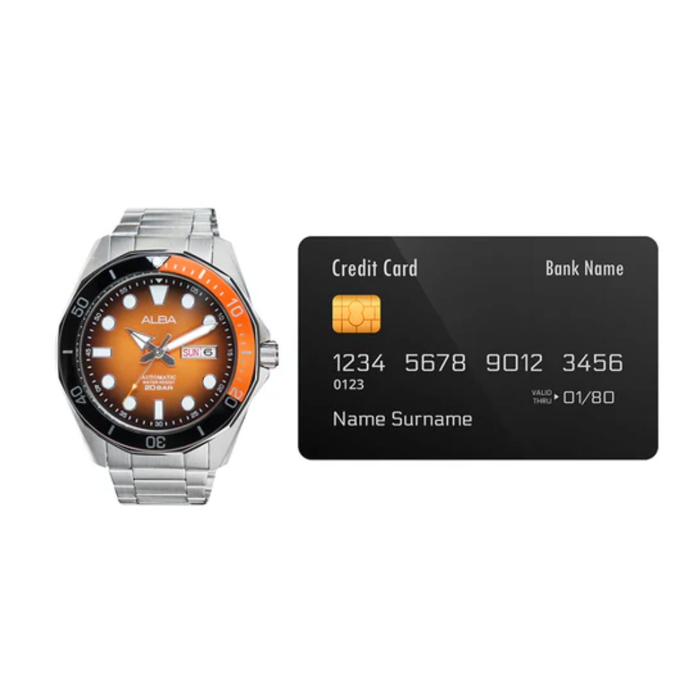ALBA Active Orange Dial Men's Watch AL4547X1