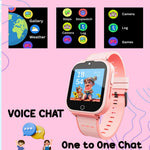 Spiky Cyclops Pink Kids Smartwatch 4G Voice Calling