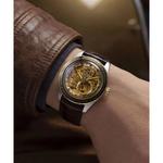 Harry Potter x Timex Waterbury Gold Dial Men's Watch TW2Y75500X6