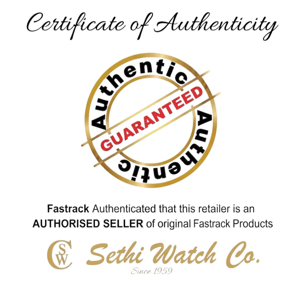 Fastrack 9 to Fine Brown Dial Women's Watch 6330KM01