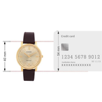 Casio Enticer Beige Dial Women Watch A2159 LTP-SN1GL-9A