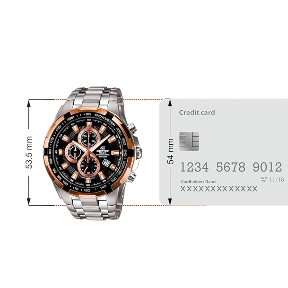Casio Edifice Black Dial Men Watch ED368 EF-539D-1A5VDF
